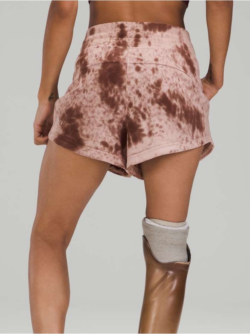 Lululemon Inner Glow Short 3" *Terry
Marble Dye Silky French Press